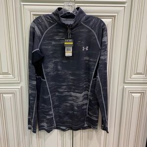 NWT Under Armour long sleeve half zip pullover
